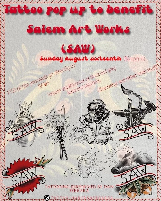 Today is the Day! 12 PM to 6 PM, come get a piece of high-quality art that will last a lifetime! 

https://www.instagram.com/tattooingbydanferrara/