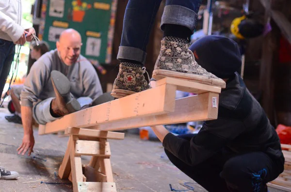 A balance beam made as a side project in the down time