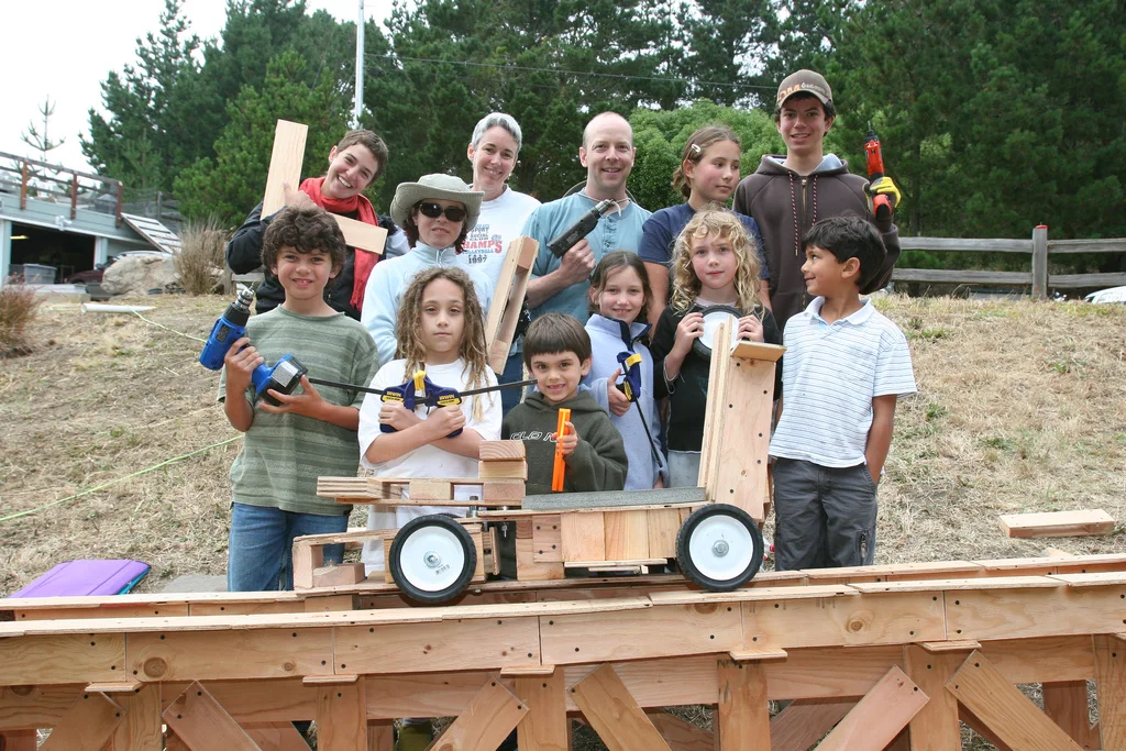The first ever tinkering school shows off their coaster