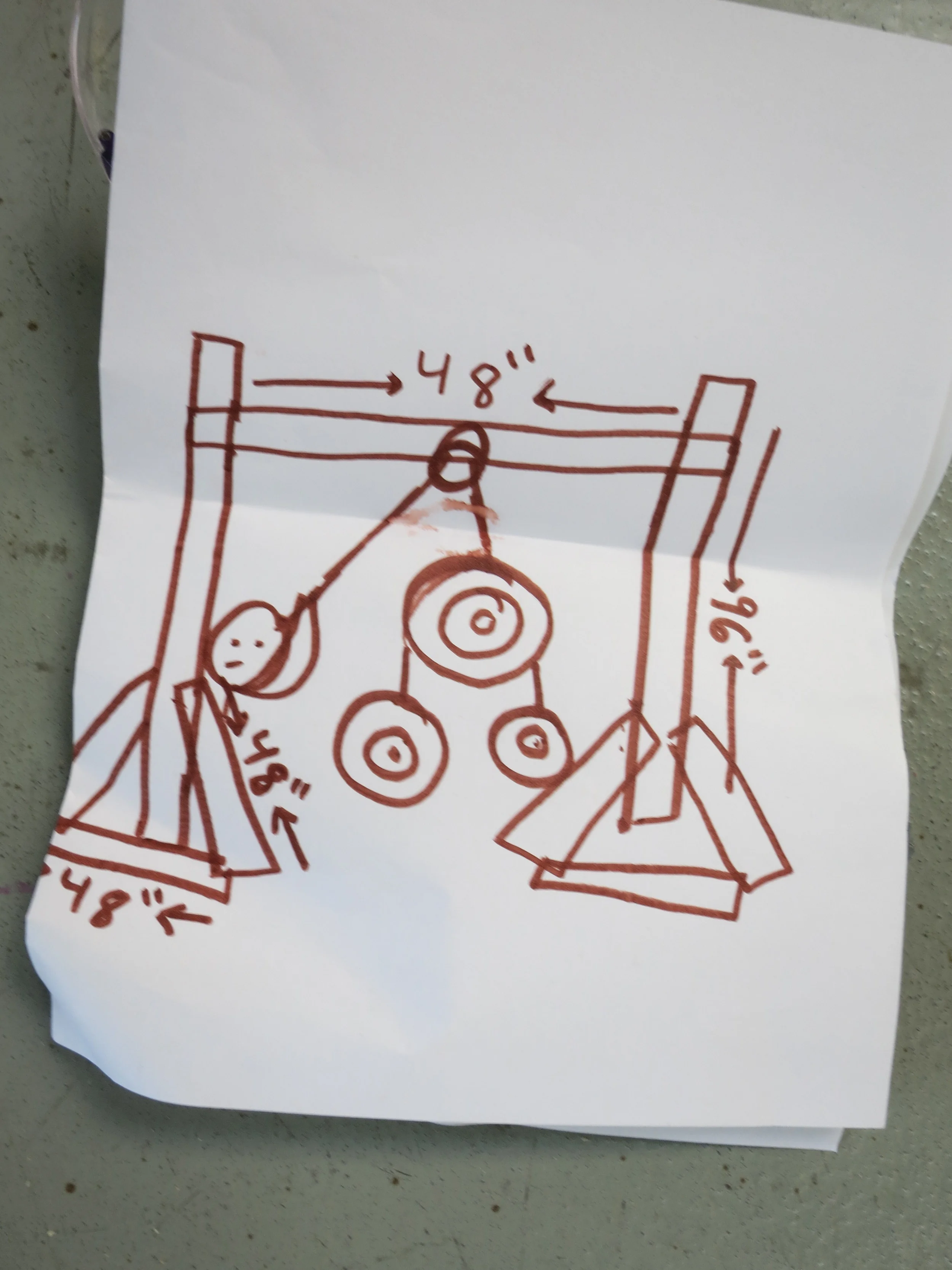 Izzie's plan for a Moving Target game.