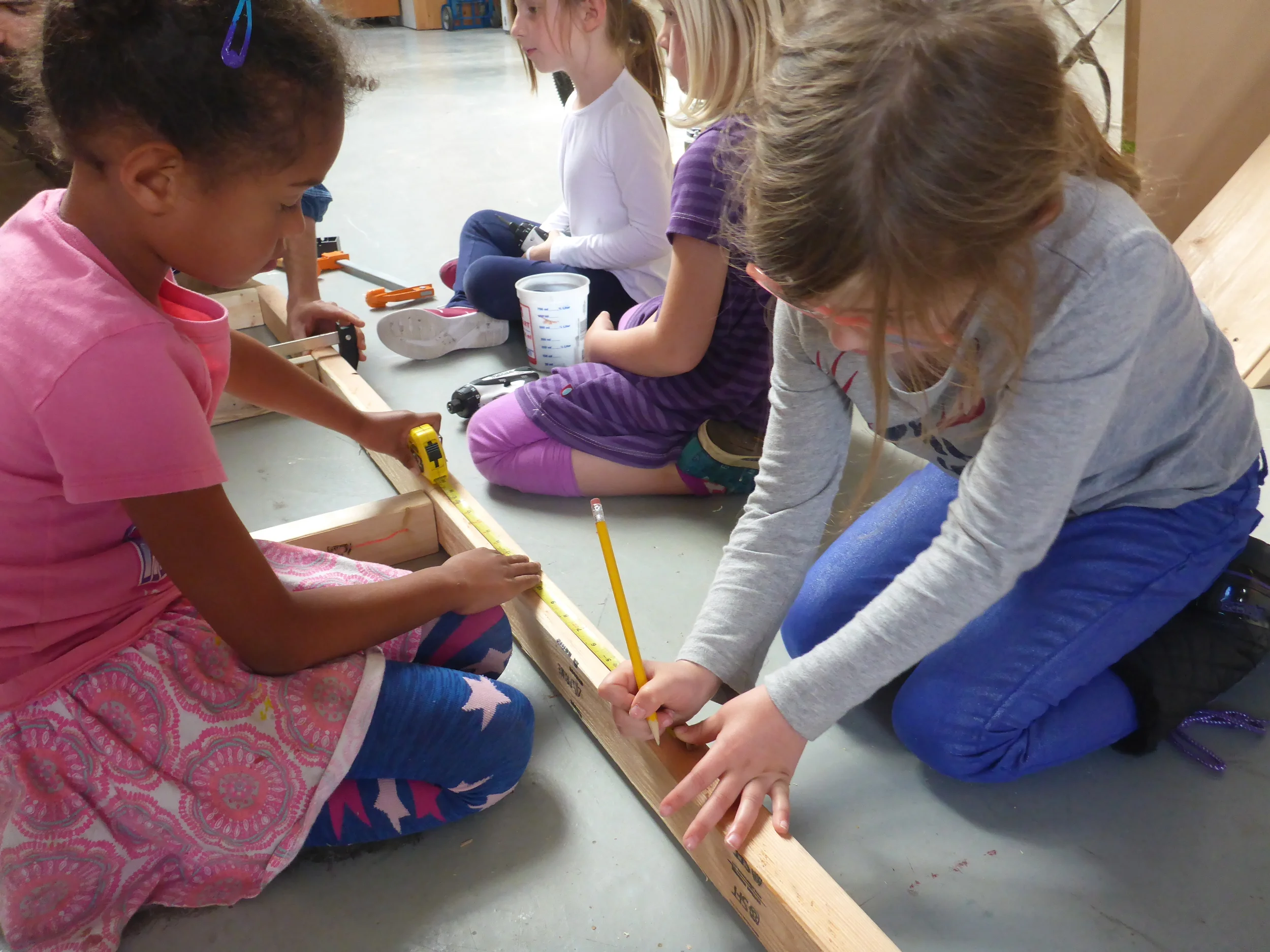 We measured as a team! 