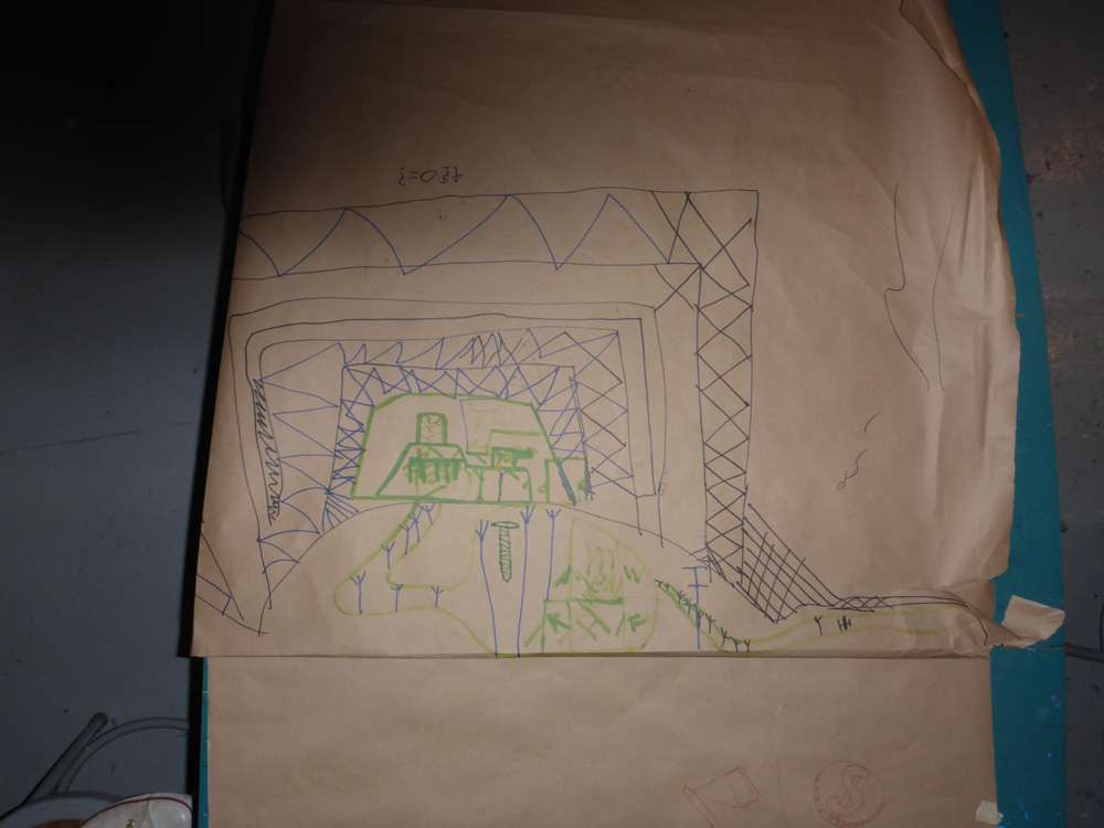 Shelter plans complete with tunnels and multiple walls to protect from potential tsunami attacks.