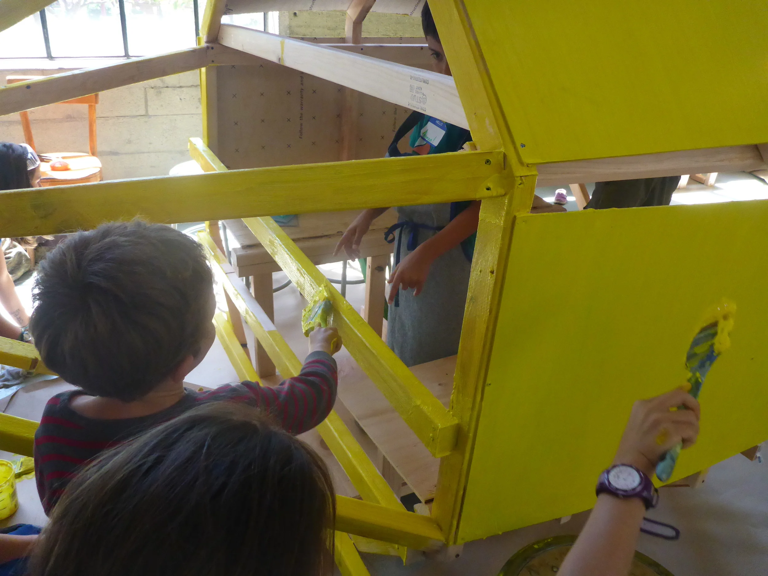 The Yellow Submarine becoming yellow