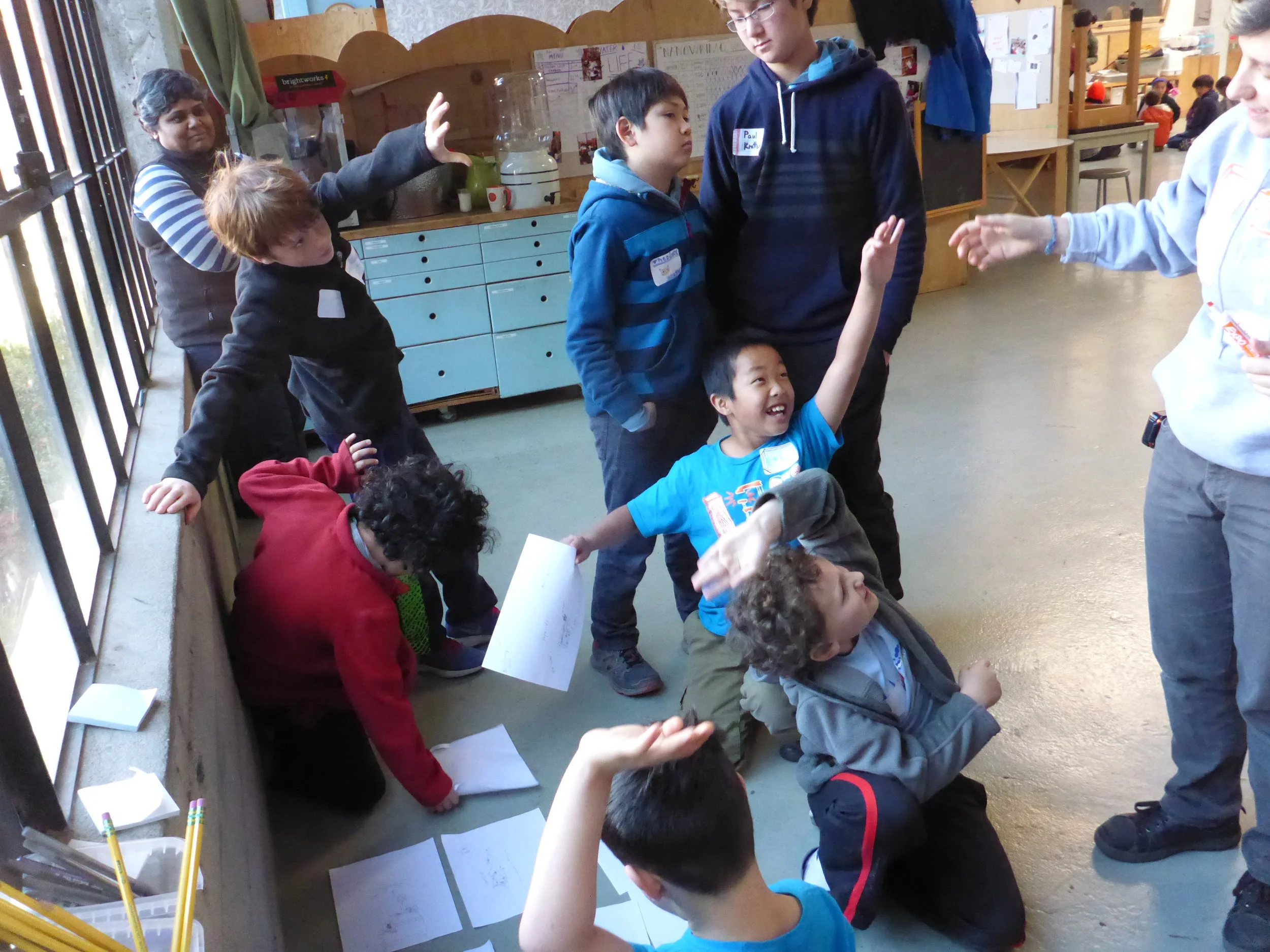 And then we had to all figure out how to decide on a design that we would build together. 