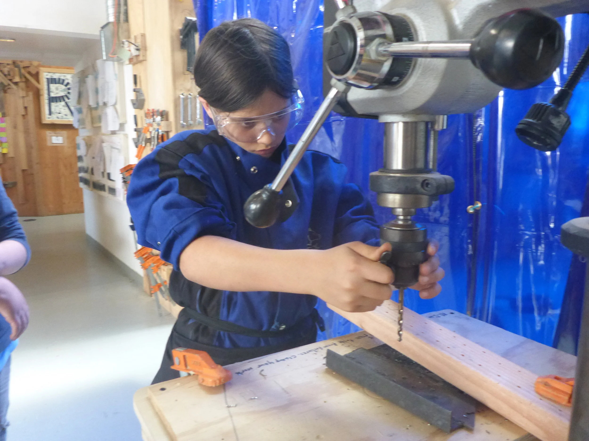 Next pick out your drill bit and make sure it is securely in the chuck.