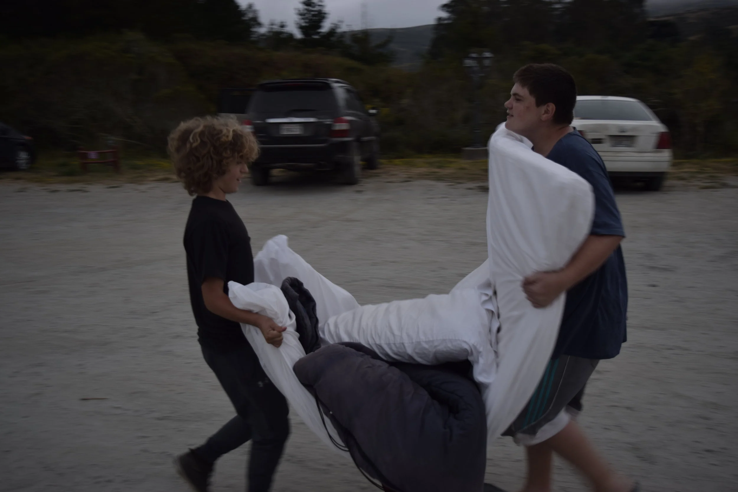 Pictured: Diego and Turtle Man