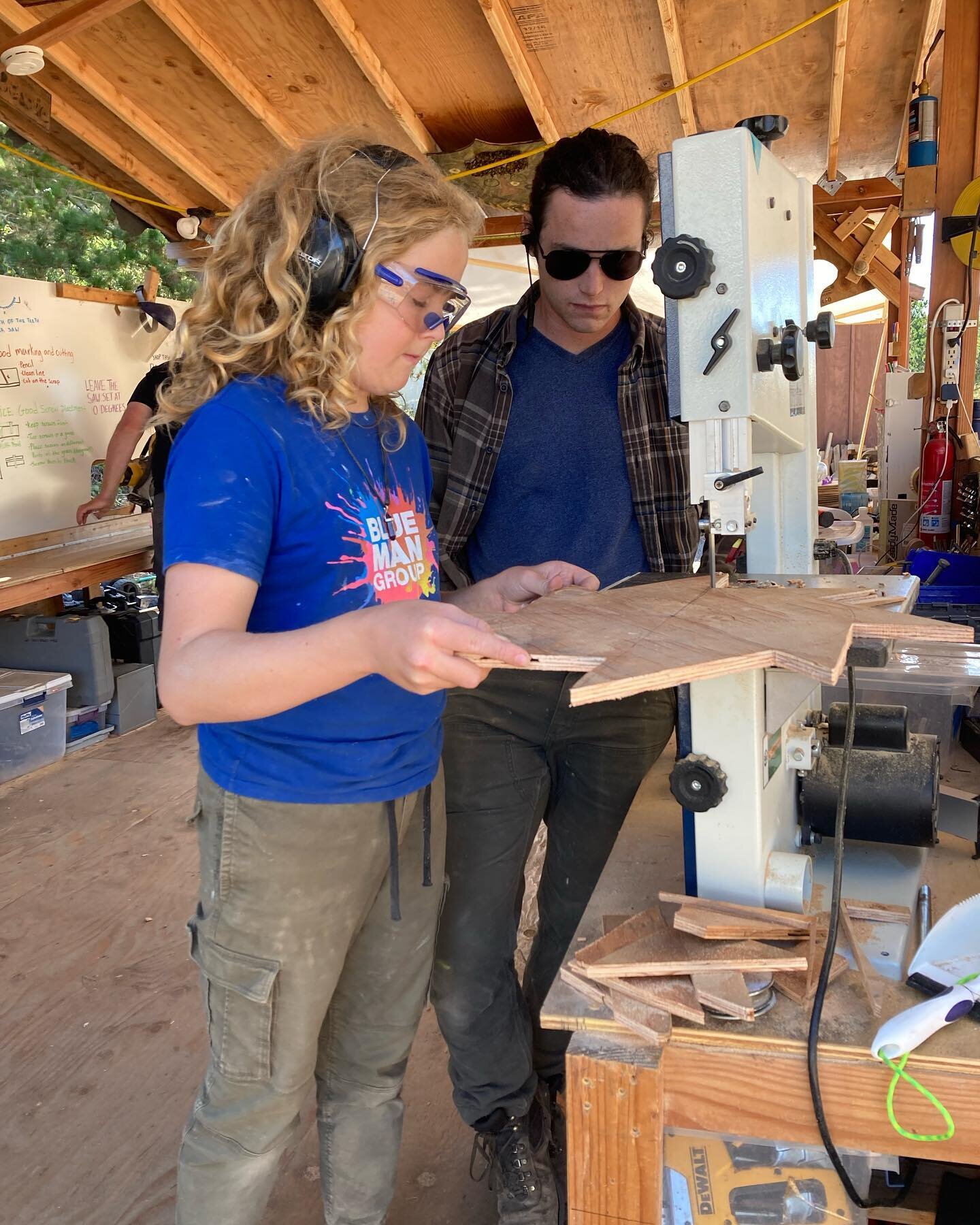 Trusting kids with tools is a core philosophy at Tinkering School. We start by teaching how to use a tool, then watch closely as tinkerers become more proficient, and then step back. Seeing us take that step back (while still close enough to step in 