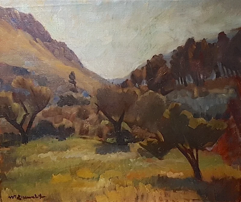 Willy Eisenschitz (Wien 1889 - 1974 Paris) In der Provence Öl auf Leinwand 46 x 55 cm, gerahmt rechts unten signiert
