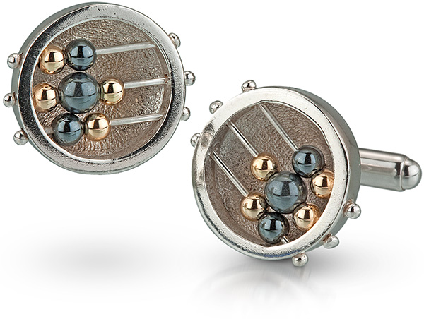 Round Abacus Cufflinks