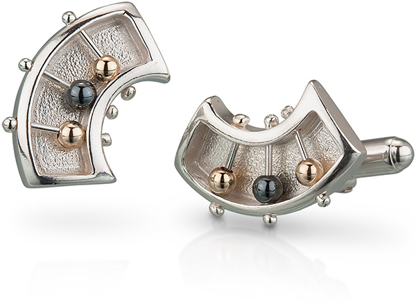 Wave Abacus Cufflinks