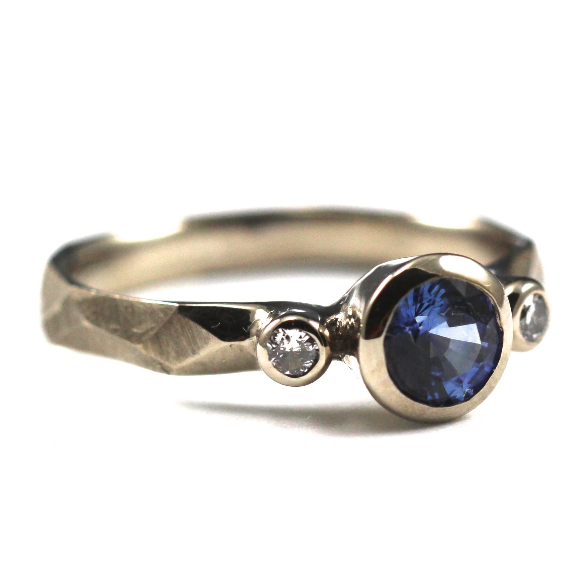 Sapphire and Diamond Ring