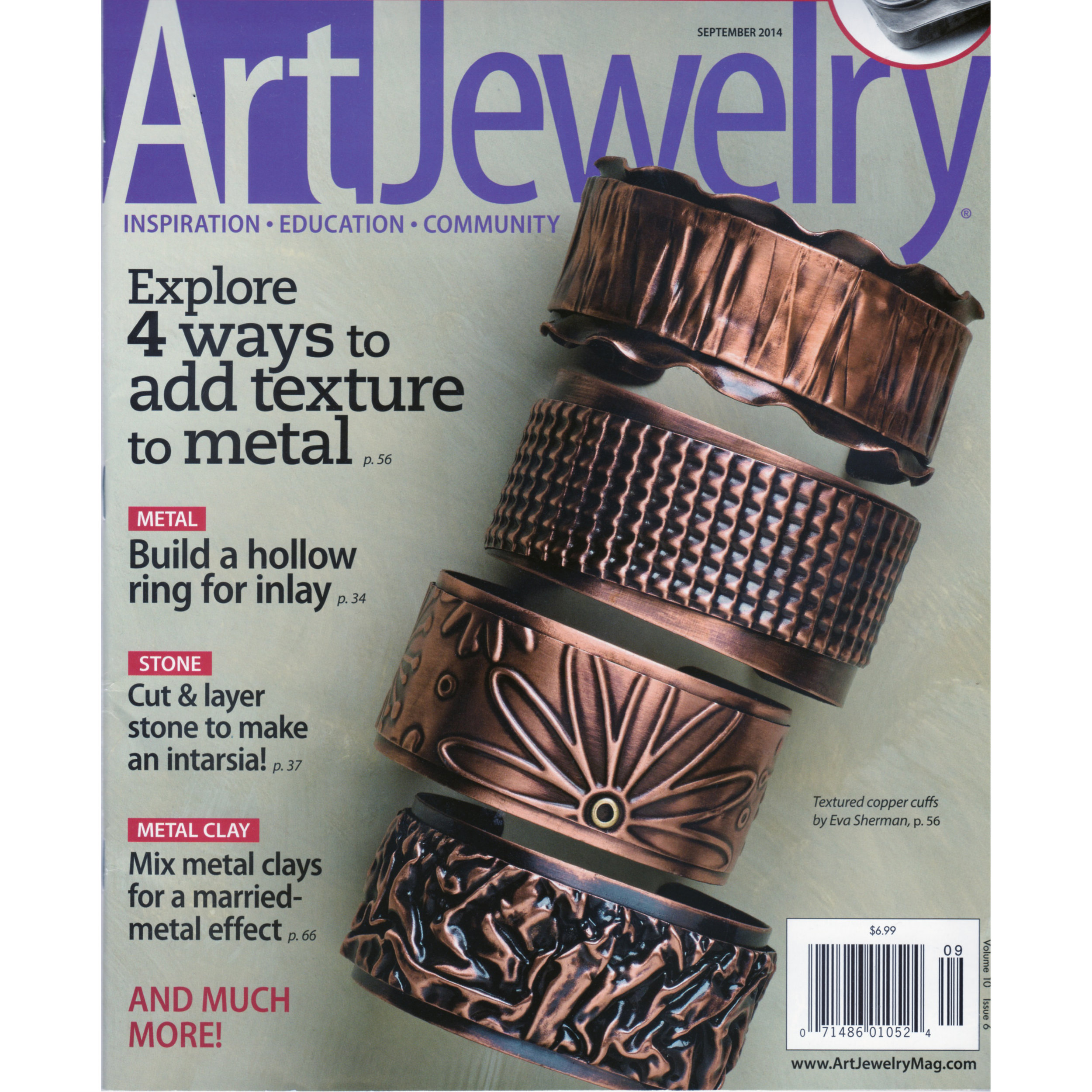 Art Jewelry - September 2014