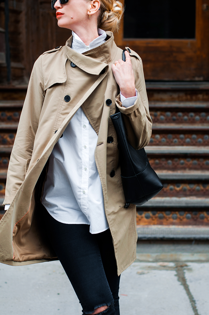 The Modern Trench Coat — FORAGE FASHION