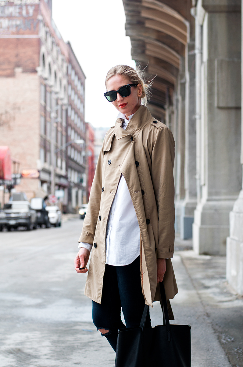 The Modern Trench Coat — FORAGE FASHION