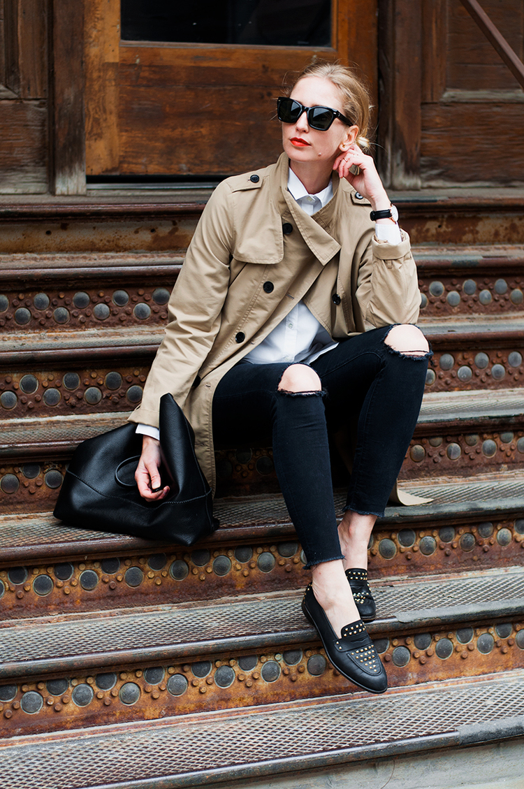 The Modern Trench Coat — FORAGE FASHION