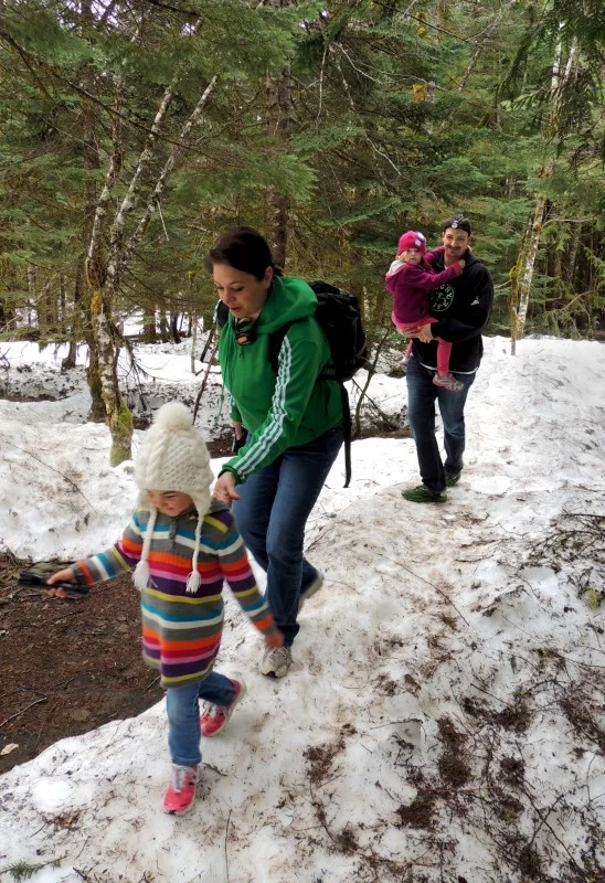 family hike