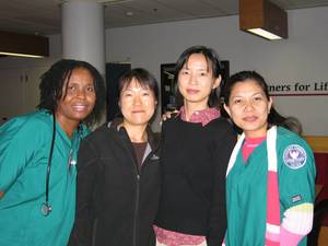 GRADUATES OF NWHF'S "WORKFORCE IMPROVEMENT FOR IMMIGRANT NURSES" (WIIN) PROGRAM.