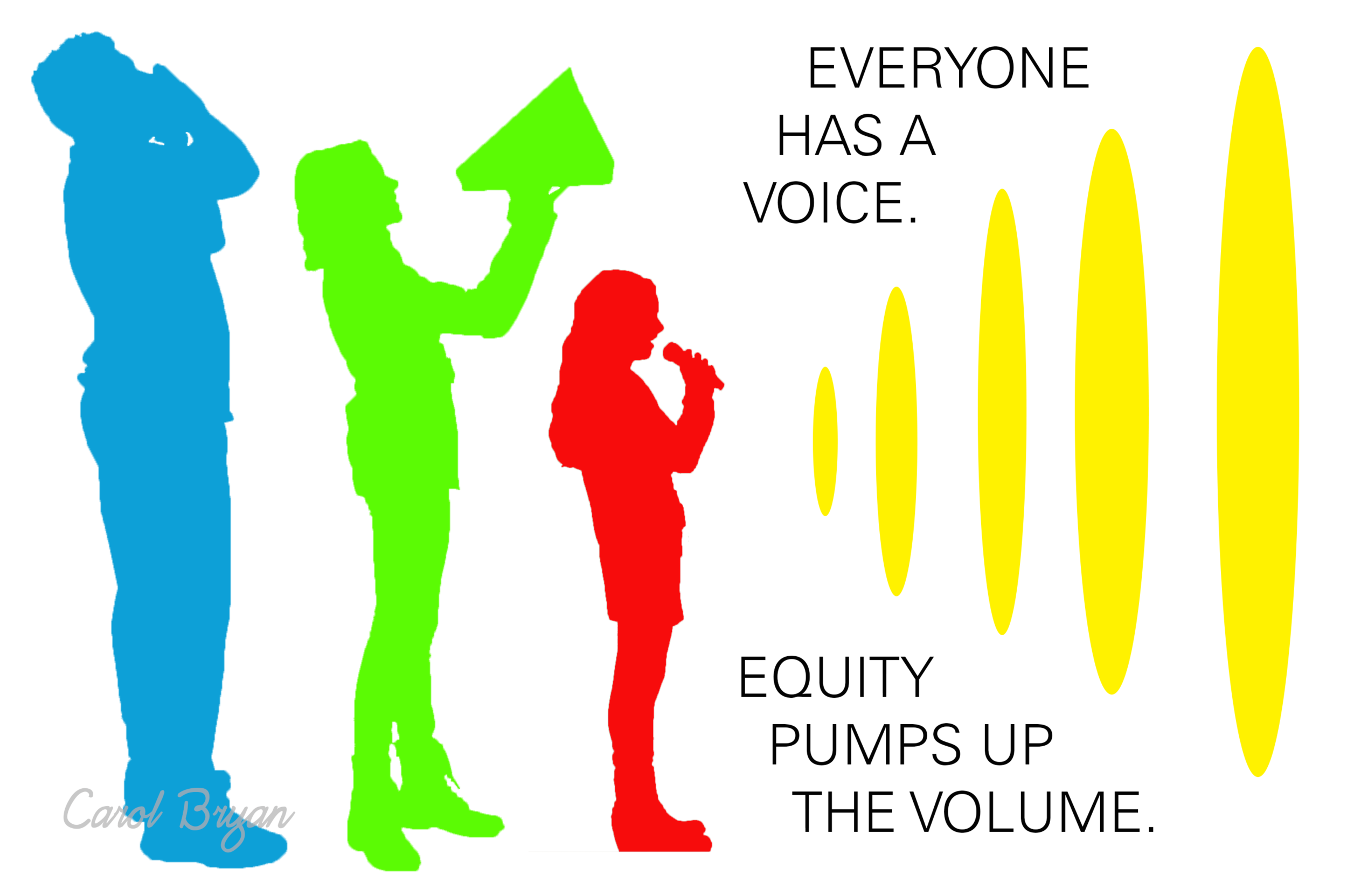 The winning illustration in the 2016 Equity Illustrated Youth Design Contest sponsored by Meyer Memorial Trust and Northwest Health Foundation.