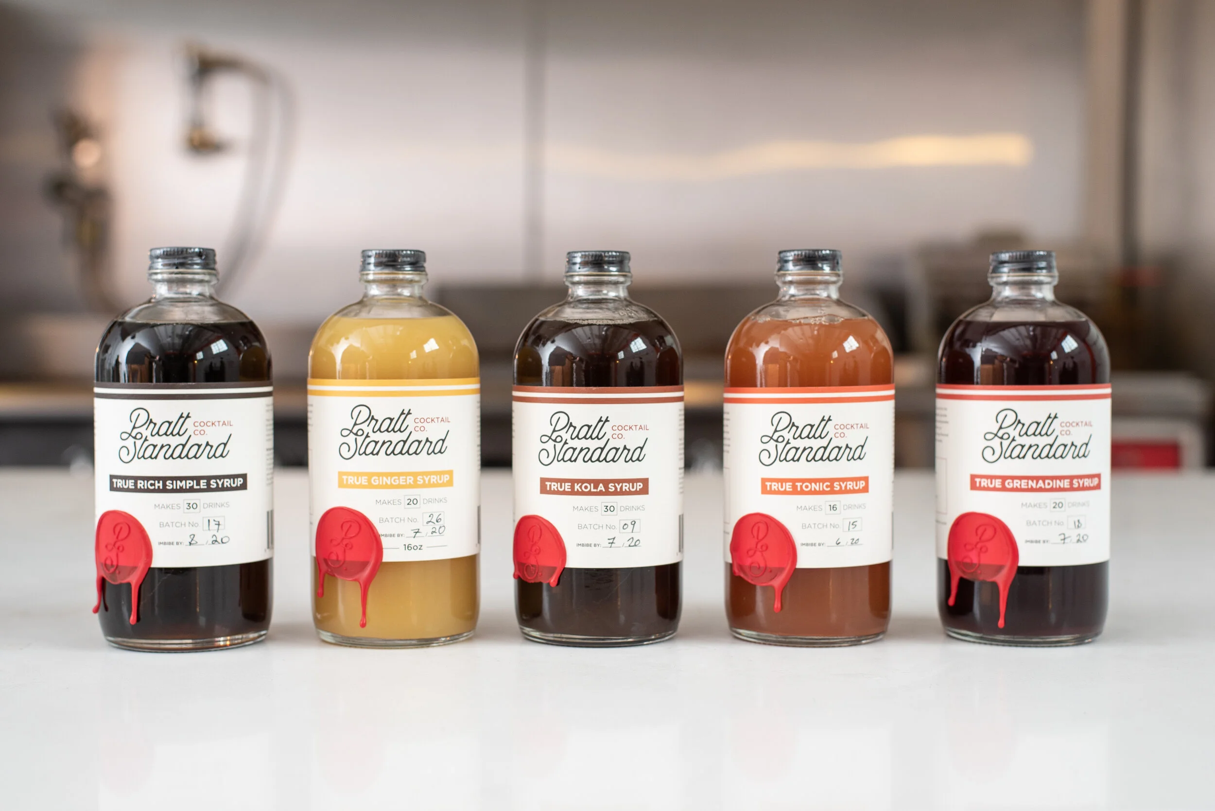 FIVE ORIGINAL SYRUPS