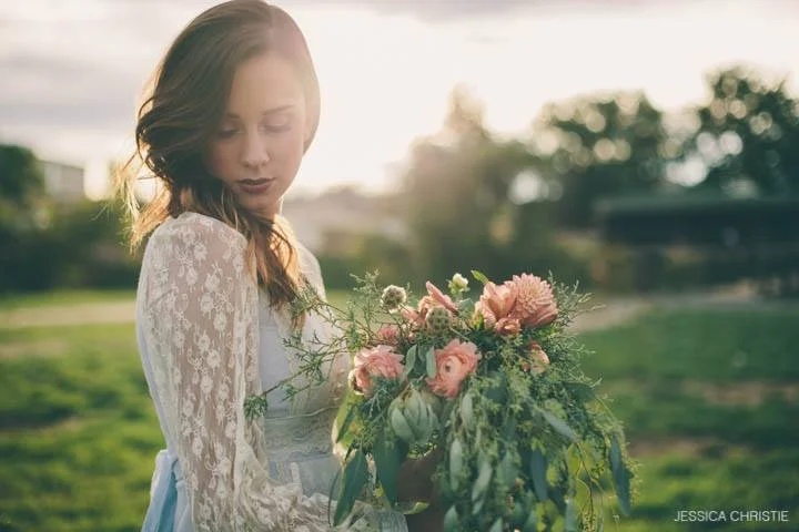Blush Pink Bride Bouquet