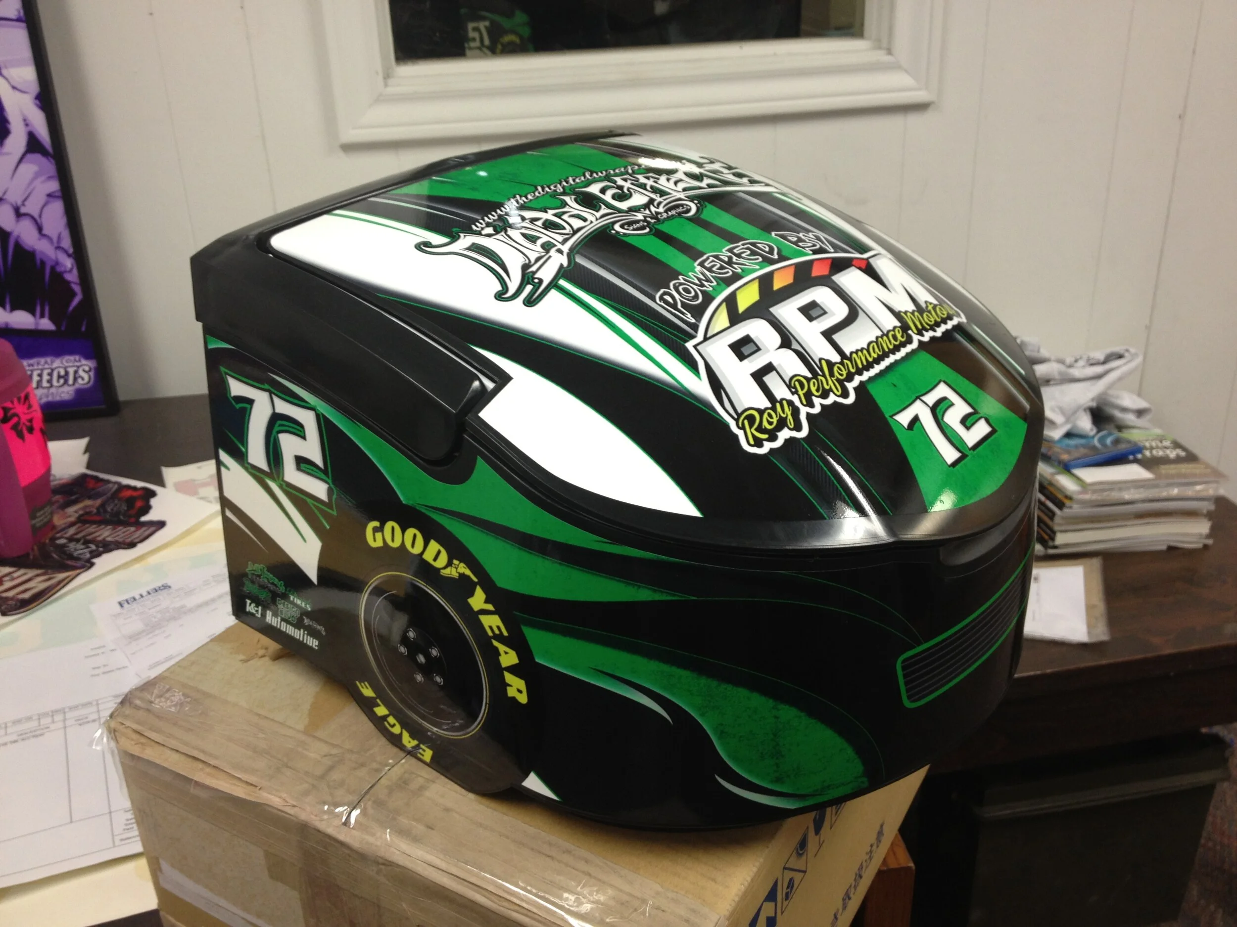 motorcycle ice chest