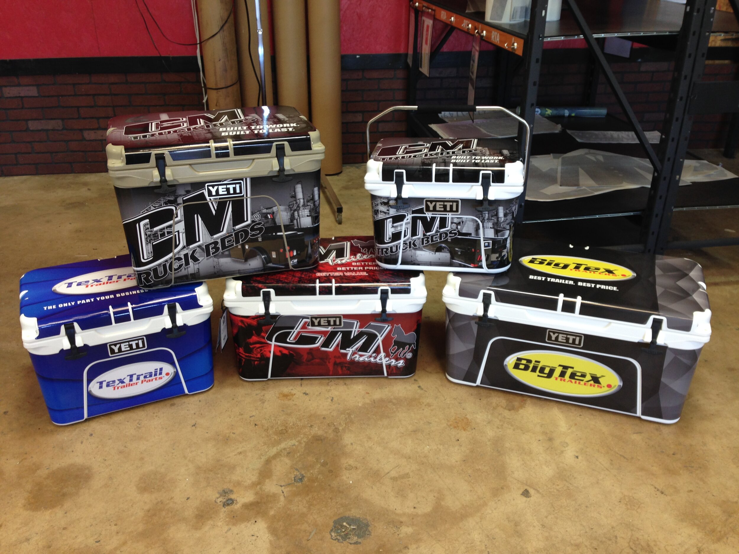 Custom Cooler Wraps —