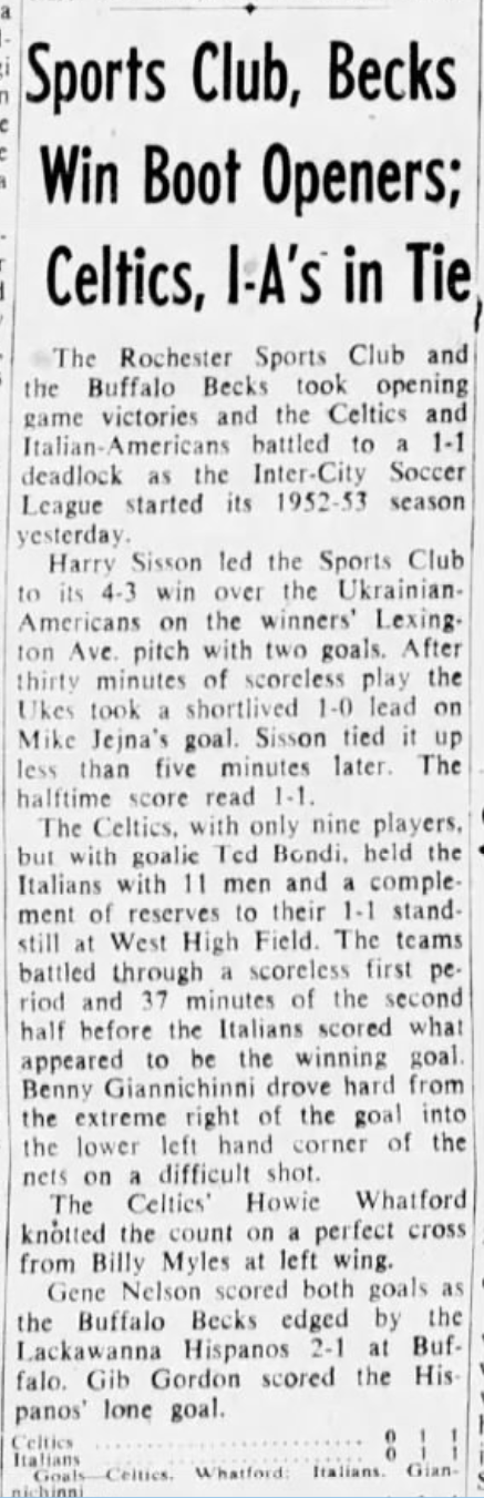 Democrat and Chronicle, September 12, 1952