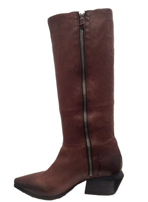 Two Tone Knee High Boot