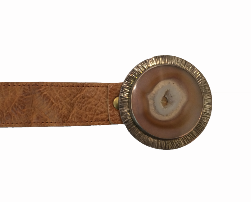 Round Stone Buckle