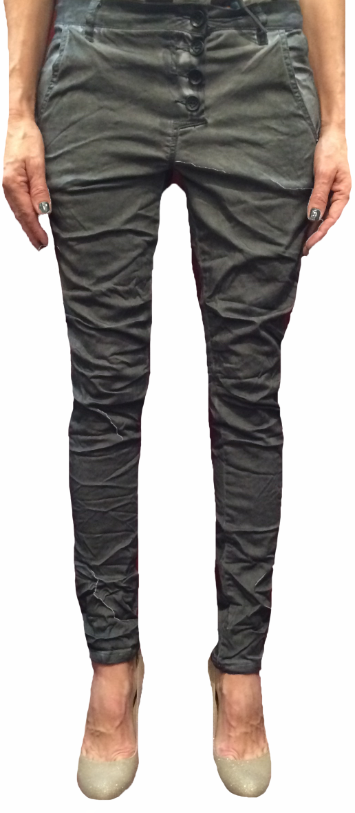 Dark Grey Cotton Pants
