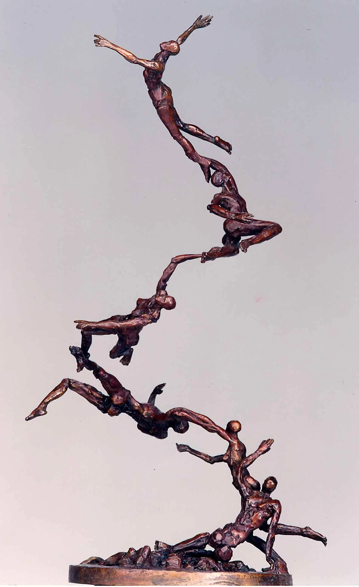 Transformation Bronze, 39"h.