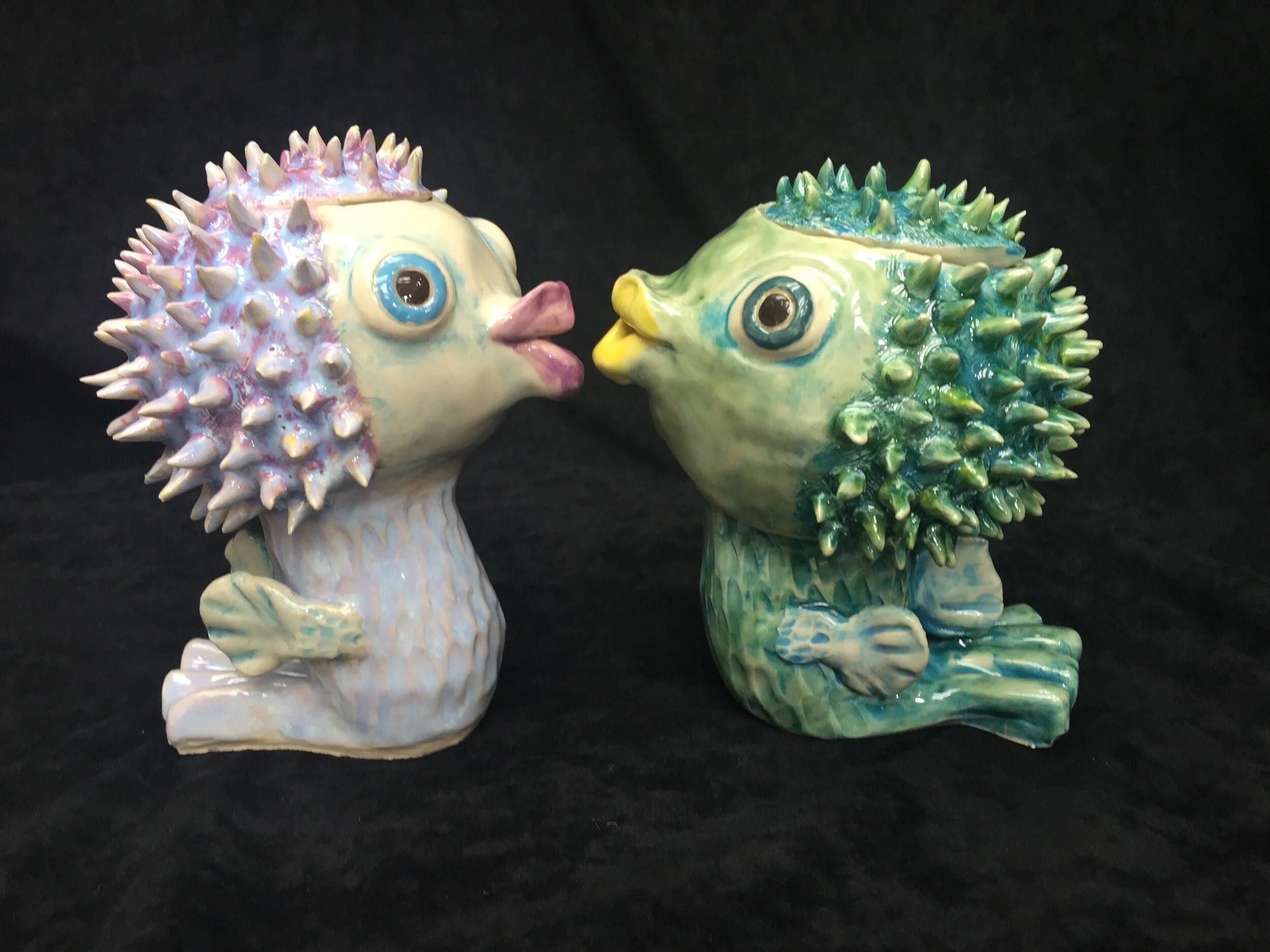 Mugs made by Regina.