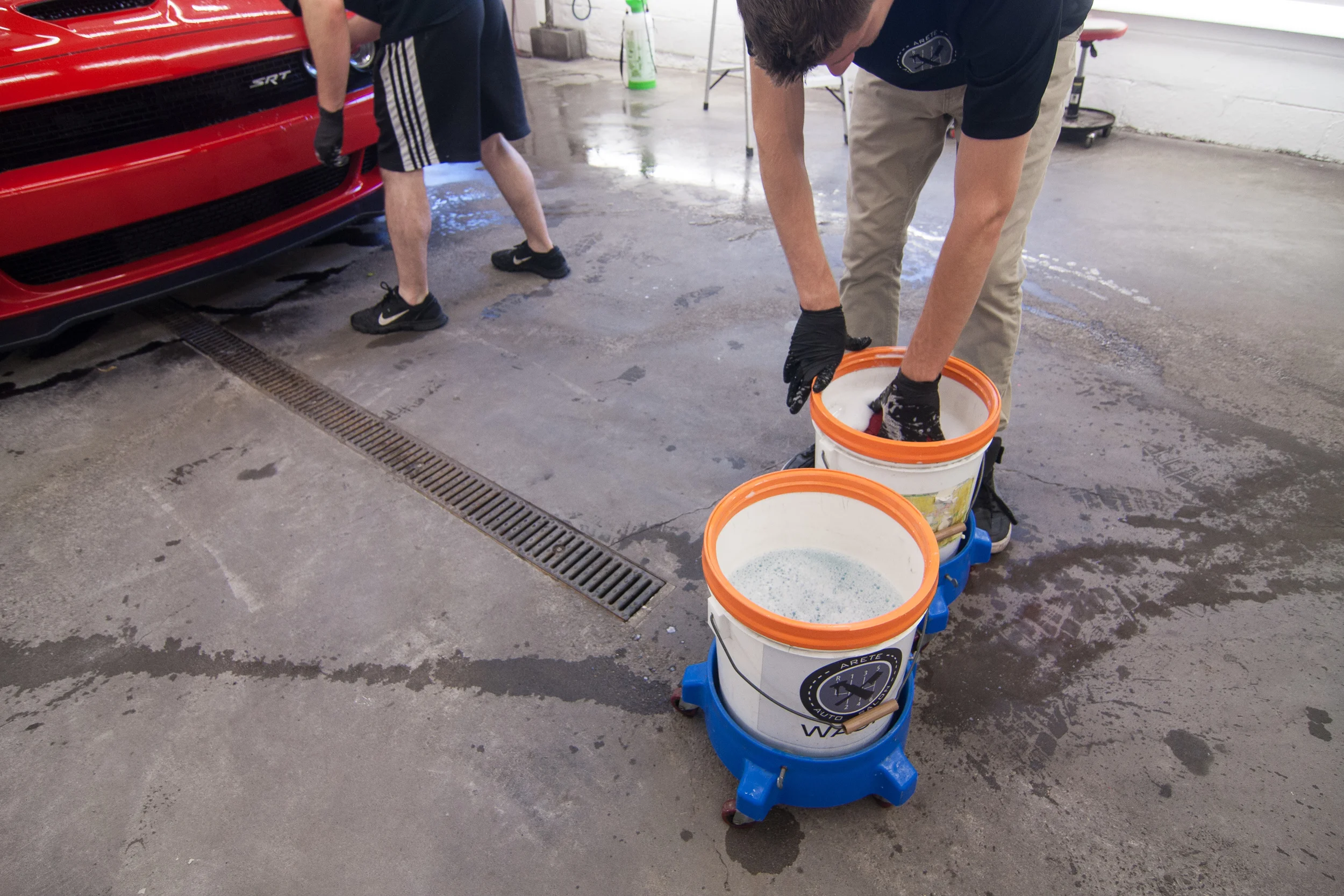 SRT Challenger Hellcat & CQuartz Finest — Areté Auto Salon Fine Auto