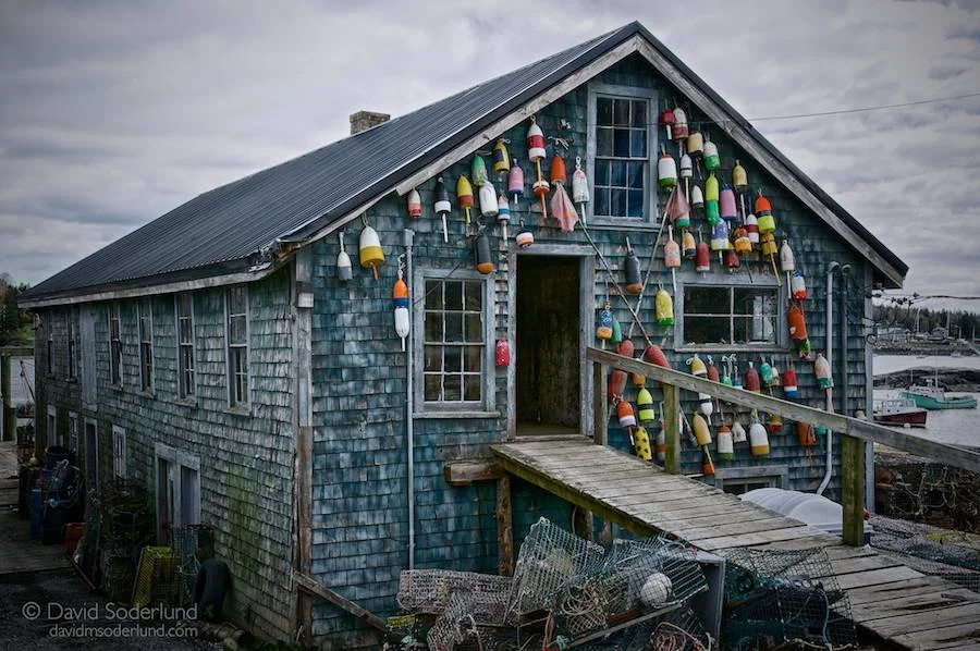 Lobster shack in Bernard
