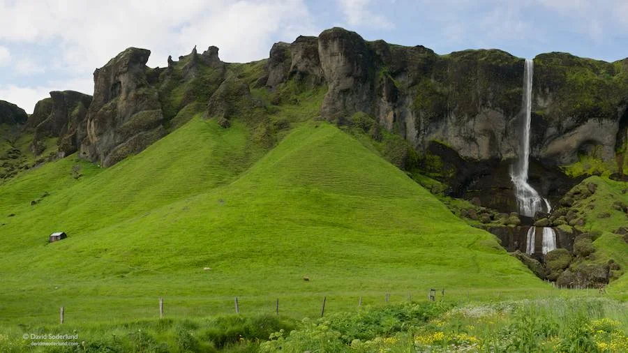 "Middle Earth" in southeastern Iceland