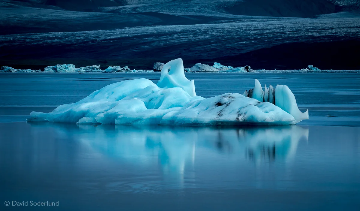 Jokulsarlon at dawn