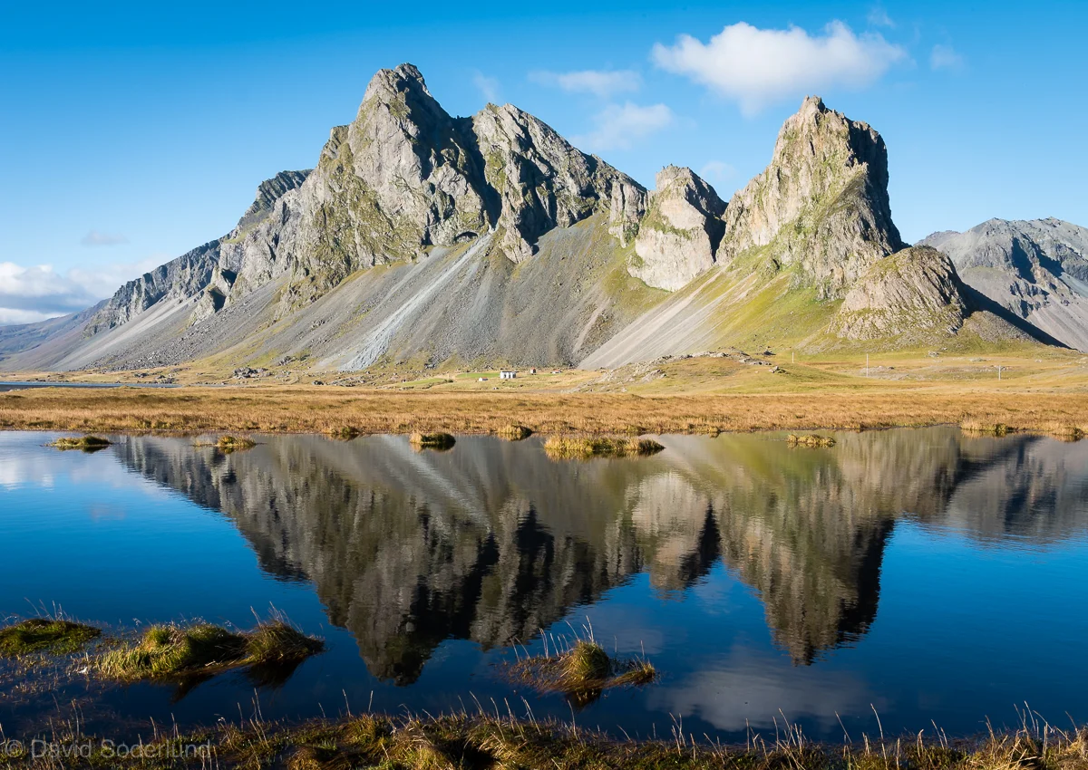 Eystrahorn reflection