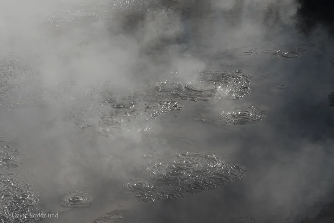 A mud cauldron at the Wai-O-Tapu geothermal area, New Zealand