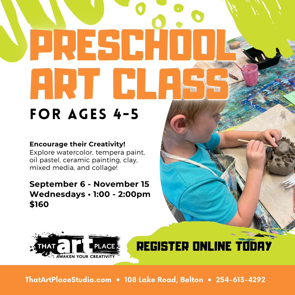 Kids Art Class Flyer