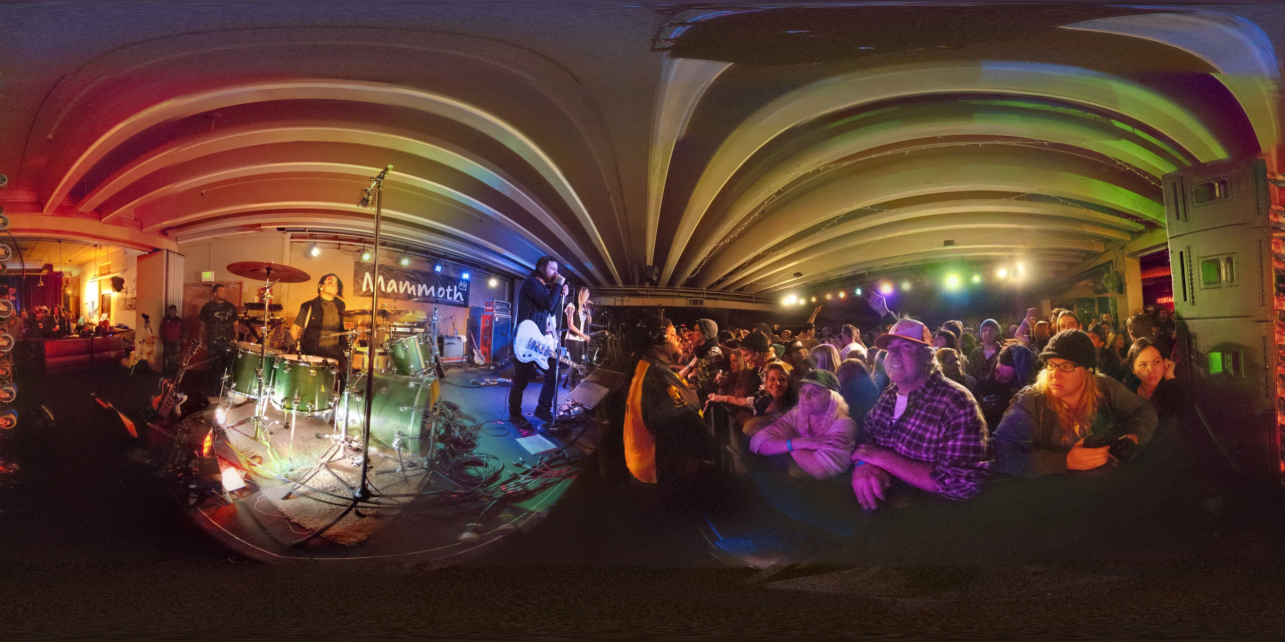 Low Light 360º Live Music; Shiny Toy Guns at Mammoth Mountain.