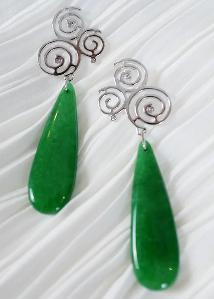 Brinco em Jade PatBijoux, 2015