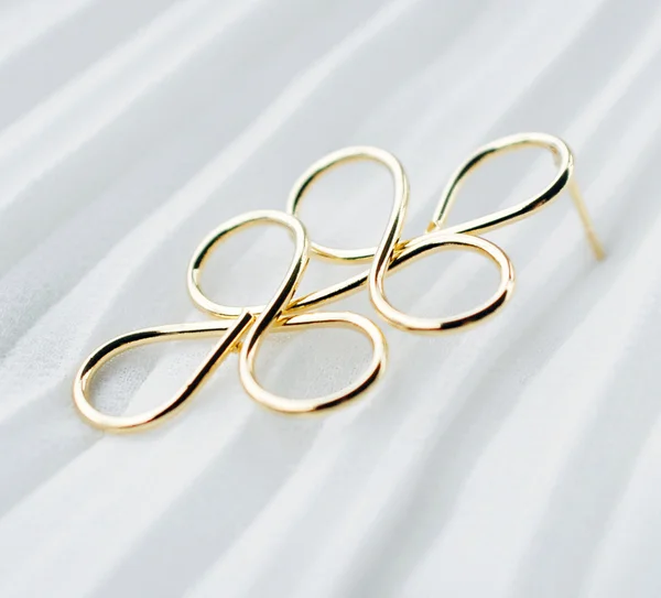 Brinco Folheado Ouro PatBijoux, 2013