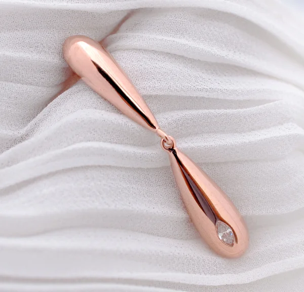 Brinco em Ouro Rosé PatBijoux, 2012