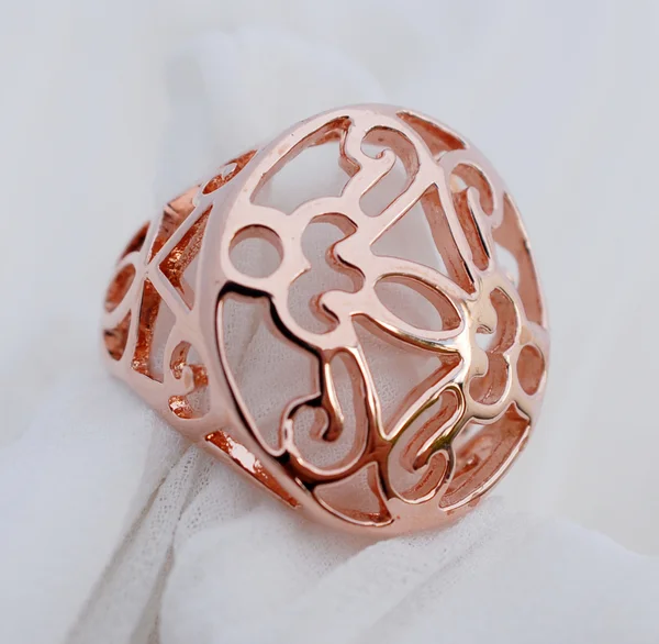 Anel Ouro Rosê PatBijoux, 2014