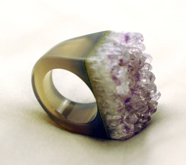 Anel em Ametista PatBijoux, 2011