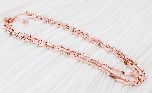 Colar Ouro Rosé PatBijoux, 2013