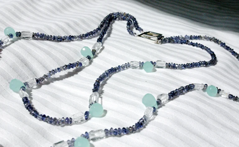 Colar em Sodalita PatBijoux, 2010