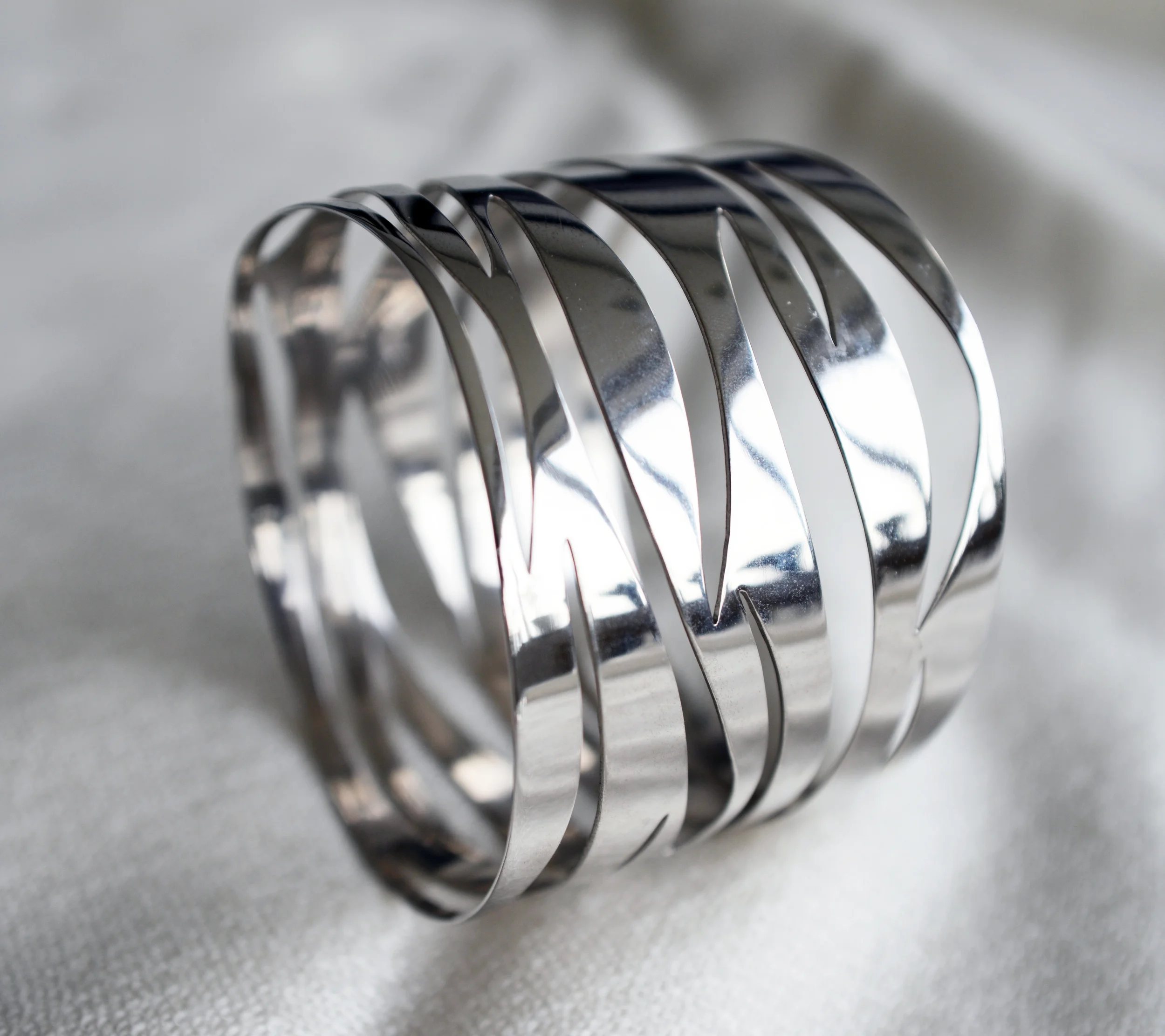 Pulseira em Prata 950, Patricia Borges 2014