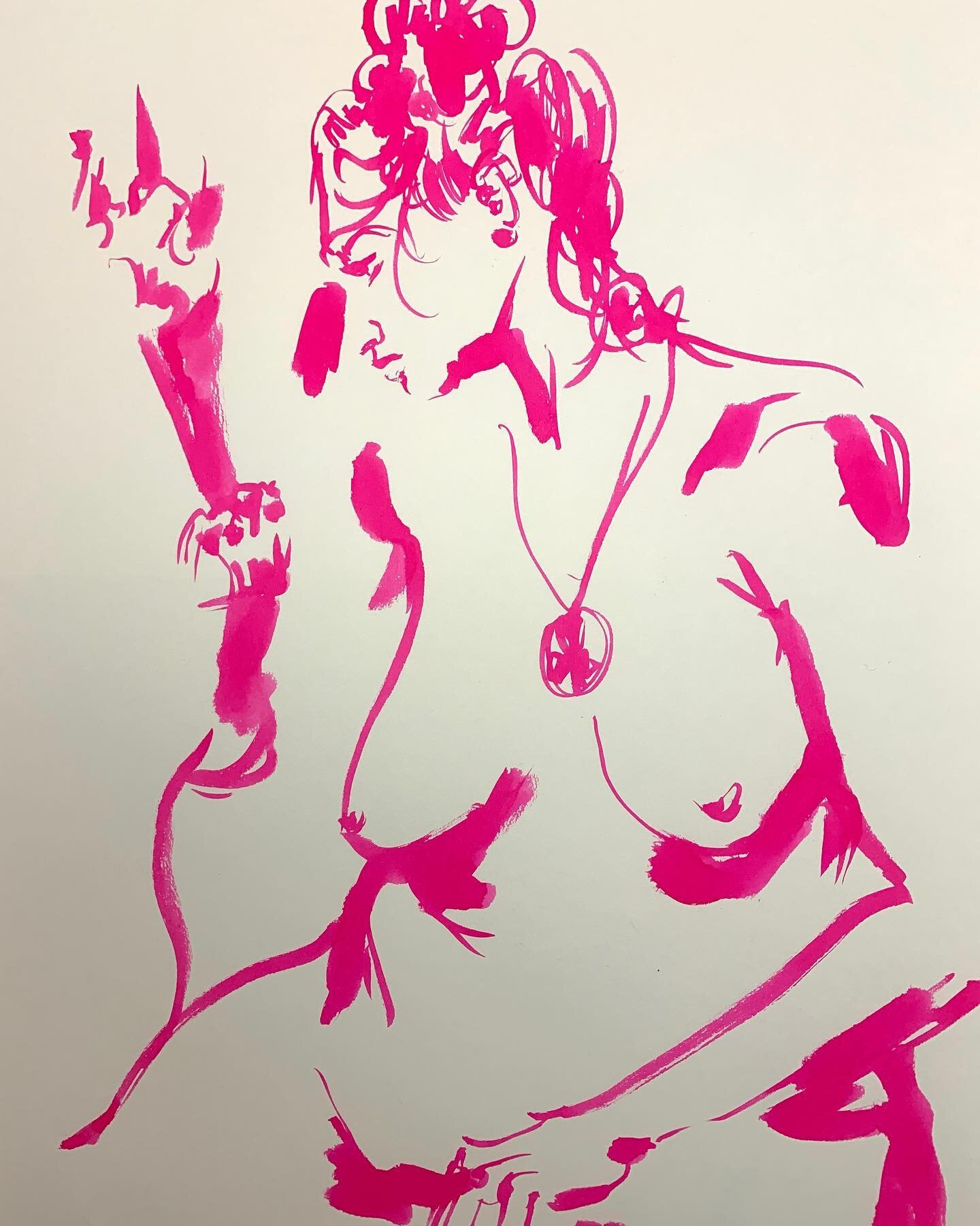 Had a blast last night at @ahafineart w/ le muse de @melaniejadefig and lots of other talented artists. Good to be back.
.
.
.
#figuredrawing #artist #model #drawingsketch #sketchbook