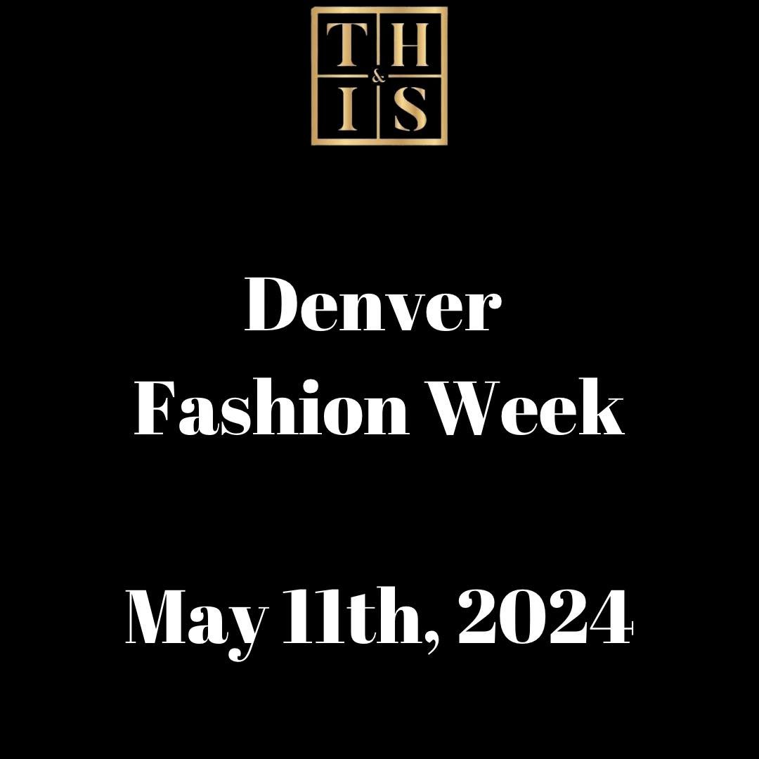 MAY 11th T.H.I.S. will join a local artist for Denver Fashion Week!!! 🤩

This is a big deal and we hope that you all will come out to support the show May 11th. This will be Joia, Tyra and Asia very first opportunity in DFW. Joy has had several oppo
